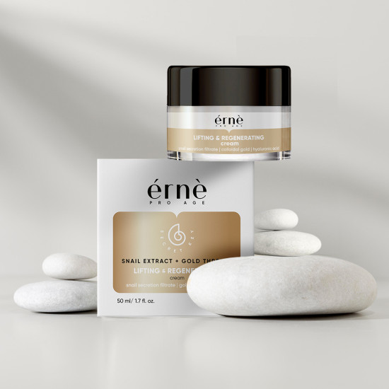 ÉRNÉ snail extract + gold lifting krém