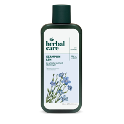 HERBAL CARE Lenmag sampon száraz és töredezett hajra 330ml