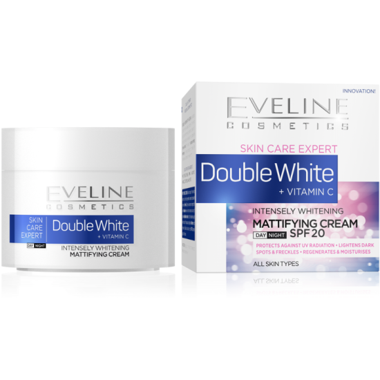 Double White + C vitamin Whitening Mattító krém 50ml