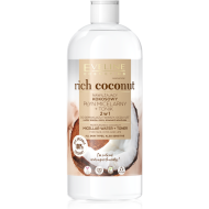 rich coconut - Hidratáló kókuszos  micellás víz + tonik 500ml rich coconut - Hidratáló kókuszos  micellás víz + tonik 500ml