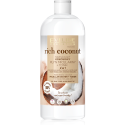 rich coconut - Hidratáló kókuszos  micellás víz + tonik 500ml