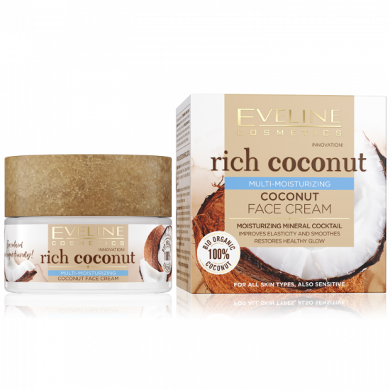 rich coconut - Multi hidratáló kókuszos arckrém 50ml