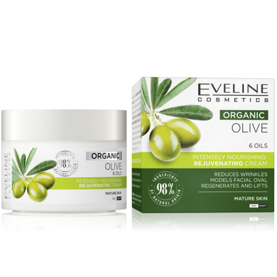 Organic OLIVE intenzíven tápláló, fiatalító krém 50ml