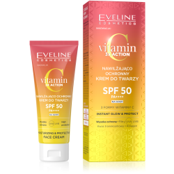 VITAMIN C HIDRATÁLÓ ÉS VÉDŐ ARCKRÉM SPF 50  30ml VITAMIN C HIDRATÁLÓ ÉS VÉDŐ ARCKRÉM SPF 50  30ml