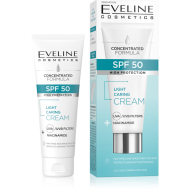 KONCENTRÁLT FORMULA KÖNNYŰ ÁPOLÓ KRÉM SPF 50  MAGAS VÉDELEM  zsíros, kombinált bőrre 30ml KONCENTRÁLT FORMULA KÖNNYŰ ÁPOLÓ KRÉM SPF 50  MAGAS VÉDELEM  zsíros, kombinált bőrre 30ml