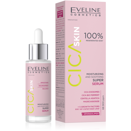 CICA Skin Hidratáló és Nyugtató Szuper Szérum 30ml CICA Skin Hidratáló és Nyugtató Szuper Szérum 30ml