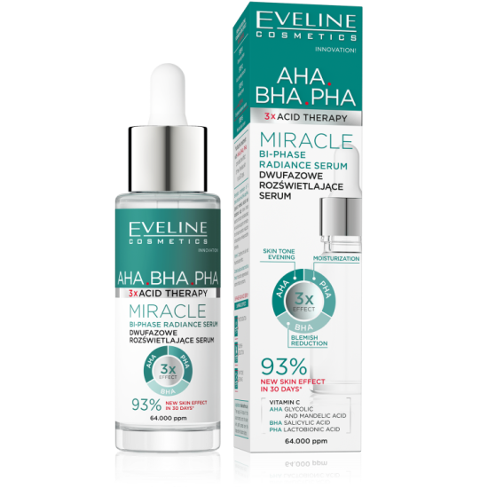 3xACID THERAPY  Kétfázisú világosító szérum 30ml