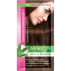 Marion 63 CSOKOLÁDÉ BARNA hajszínező sampon 40ml Marion 63 CSOKOLÁDÉ BARNA hajszínező sampon 40ml