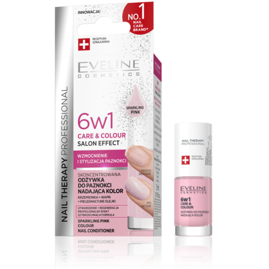 6 AZ 1-BEN ÁPOLÁS ÉS SZÍN – SPARKLING PINK 5ml 6 AZ 1-BEN ÁPOLÁS ÉS SZÍN – SPARKLING PINK 5ml