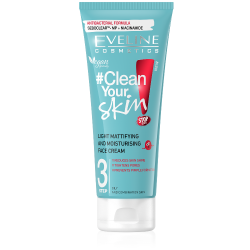 Clean Your Skin Könnyű mattító és hidratáló krém 75ml Clean Your Skin Könnyű mattító és hidratáló krém 75ml