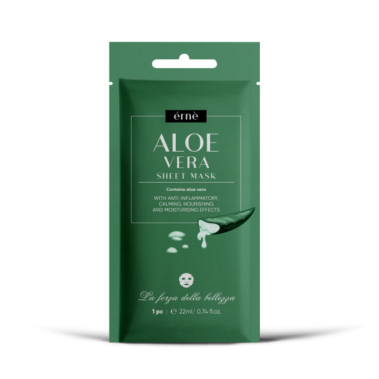 ÉRNÉ ALOE VERA HIDRATÁLÓ ÉS REGENERÁLÓ SZÖVETMASZK ÉRNÉ ALOE VERA HIDRATÁLÓ ÉS REGENERÁLÓ SZÖVETMASZK