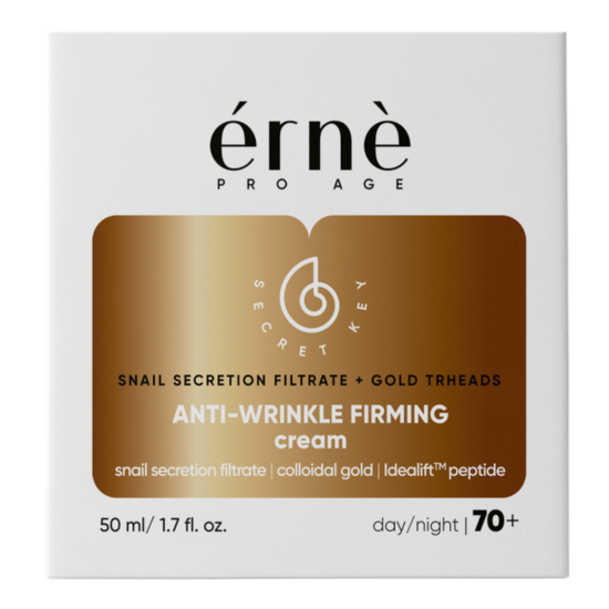 ÉRNÉ Snail Extract + Gold Ránctalanító krém 70+ 50ml ÉRNÉ Snail Extract + Gold Ránctalanító krém 70+ 50ml