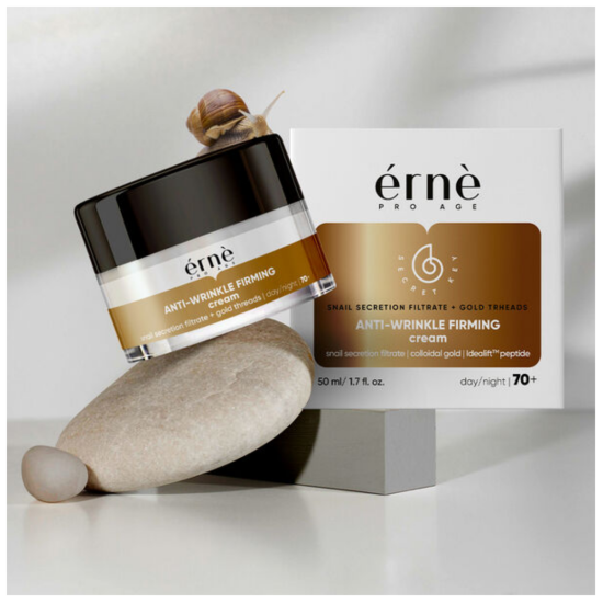 ÉRNÉ Snail Extract + Gold Ránctalanító krém 70+ 50ml ÉRNÉ Snail Extract + Gold Ránctalanító krém 70+ 50ml