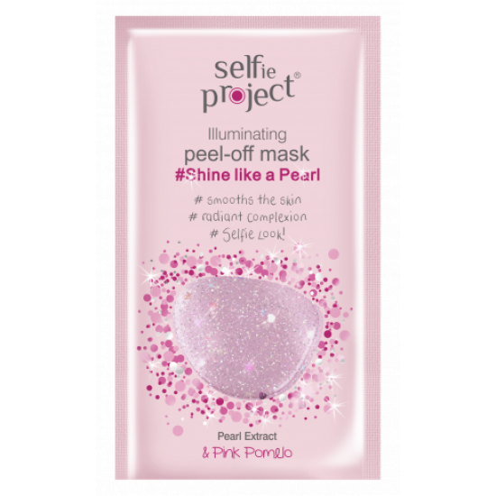 Selfie Project Shine like a Pearl Luxus peel-off maszk 12ml Selfie Project Shine like a Pearl Luxus peel-off maszk 12ml