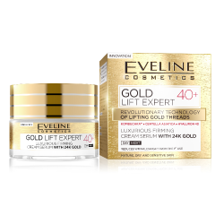 Gold Lift Expert 40+ Luxus Feszesítő nappali és éjszakai krém-szérum 24k arannyal 50ml