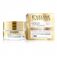 Gold Lift Expert 50+ Luxus Multi-Tápláló nappali és éjszakai krém-szérum 24k arannyal 50ml Gold Lift Expert 50+ Luxus Multi-Tápláló nappali és éjszakai krém-szérum 24k arannyal 50ml