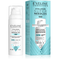 HYALURON S U P E R NEEDLES 100 MEZO-BOOSTER Hidratáló-Világosító 50ml