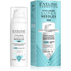 HYALURON S U P E R NEEDLES 100 MEZO-BOOSTER Hidratáló-Világosító 50ml