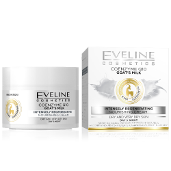 Q10 koenzim, Kecsketej Intenzív regeneráló, tápláló nappali és éjszakai krém, száraz és nagyon száraz bőrre 50ml