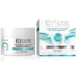Kollagén & Elasztin Intenzív Ránctalanító Nappali és Éjszakai krém érett bőrre 50ml