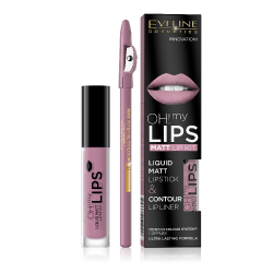 OH MY LIPS MATT Folyékony Rúzs 4,5 ml&Szájceruza, 03 OH MY LIPS MATT Folyékony Rúzs 4,5 ml&Szájceruza, 03