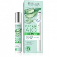 ORGANIC ALOE + collagen hidratáló szemkontúr formázó roll-on 3az1-ben 15ml ORGANIC ALOE + collagen hidratáló szemkontúr formázó roll-on 3az1-ben 15ml