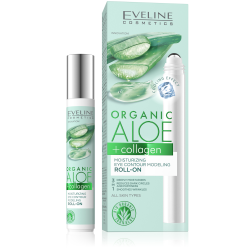 ORGANIC ALOE + collagen hidratáló szemkontúr formázó roll-on 3az1-ben 15ml