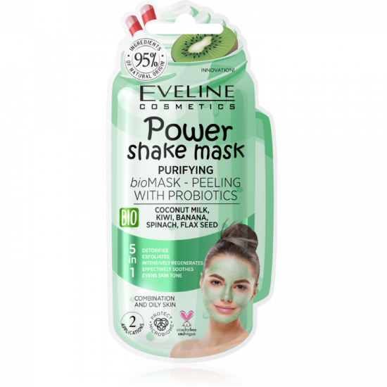 Power shake mask – tisztító biomaszk probiotikumokkal 10ml