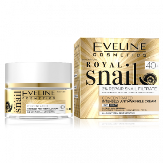 Royal Snail 40+ Ránctalanító Nappali és Éjszakai krém 50ml