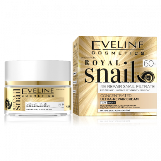 Royal Snail 60+ Helyreállító Nappali és Éjszakai krém 50ml