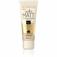 Satin Matt Krémpúder 4 in 1 30ml Vanilla Satin Matt Krémpúder 4 in 1 30ml Vanilla