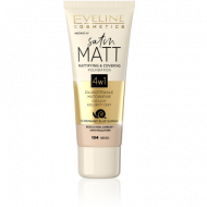 Satin Matt Krémpúder 4 in 1 30ml Beige