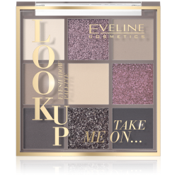 LOOK UP Szemfesték paletta 9 árnyalat  TAKE ME ON