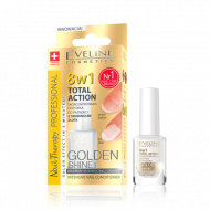 Nail Therapy Körömápoló 8in1 TOTAL ACTION arany szemcsékkel 12ml Nail Therapy Körömápoló 8in1 TOTAL ACTION arany szemcsékkel 12ml