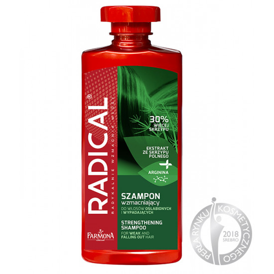 RADICAL Hajerősítő sampon 400ml RADICAL Hajerősítő sampon 400ml