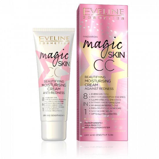 Magic Skin CC Szépítő, hidratáló krém, bőrpír ellen 50ml