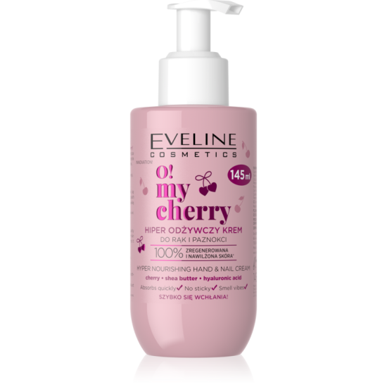 O! my cherry hiper tápláló kéz- és körömkrém 145ml
