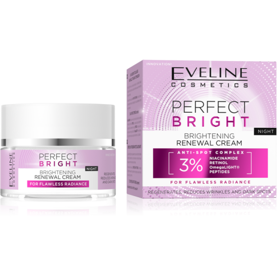 PERFECT BRIGHT VILÁGOSÍTÓ MEGÚJÍTÓ ÉJSZAKAI KRÉM 50ml